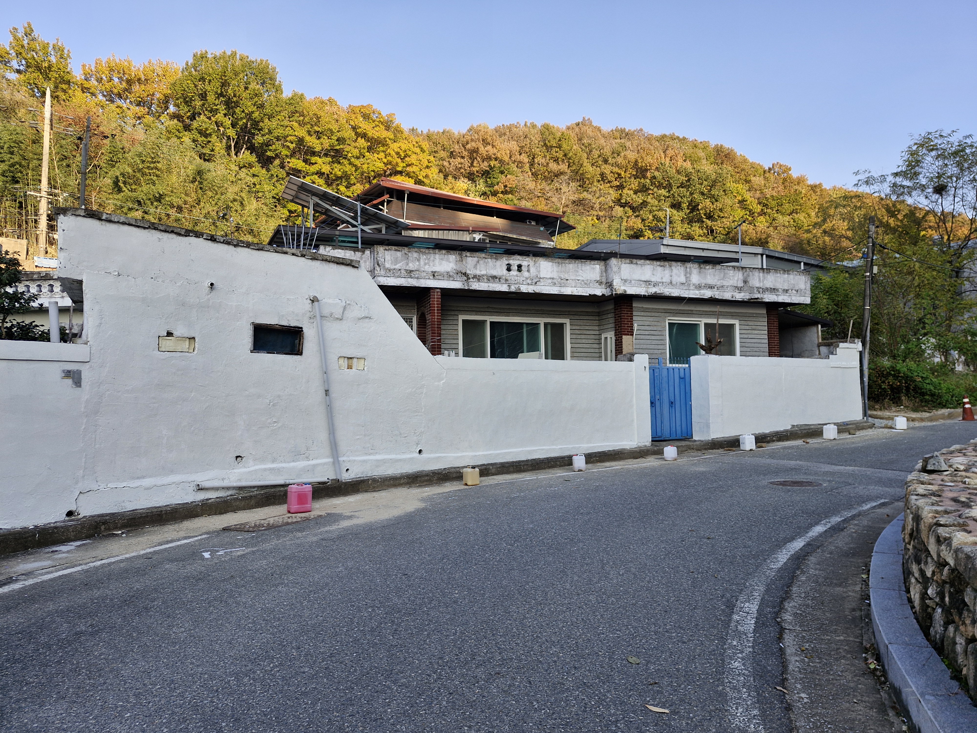 전주시 낙수정 새뜰마을 벽화봉사활동